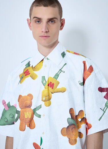 Walter Van Beirendonck Star Shirt White wlt0160007