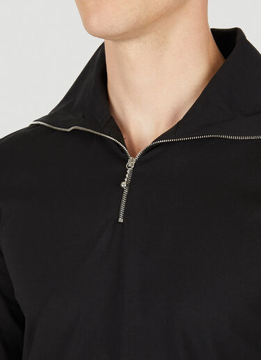 지퍼 프론트 탑 Jil Sander+ 지퍼 프론트 탑 블랙 jsp0149017