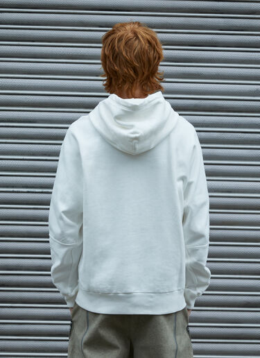 Massimo Osti Studio Logo Hooded Sweatshirt White mao0158033