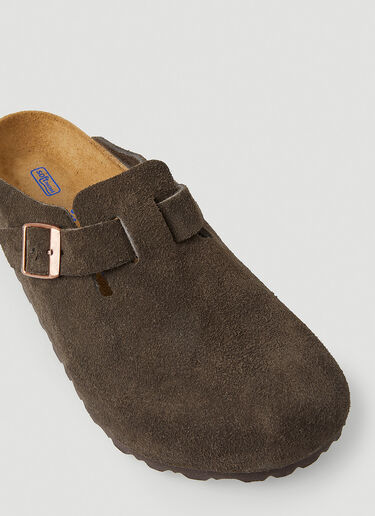 Birkenstock 보스턴 뮬 브라운 brk0349008
