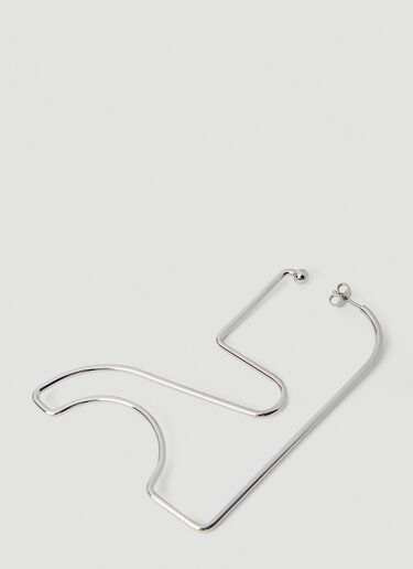 Courrèges XL AC 耳环 银色 cou0251044