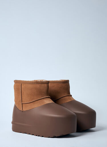 UGG Classic Mini Pumped Molded Boots Brown ugg0258015