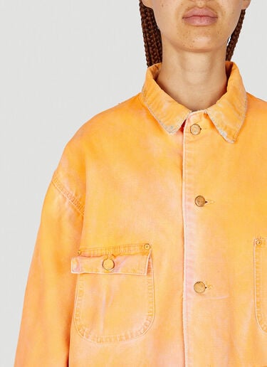 NOTSONORMAL Washed Chore Jacket Orange nsm0351001