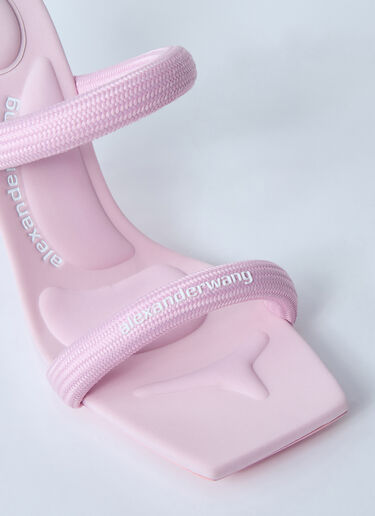 Alexander Wang Julie Tubular Heeled Sandals Pink awg0260011