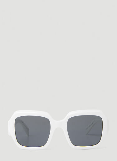 Prada Symbole Square Sunglasses White lpr0253003