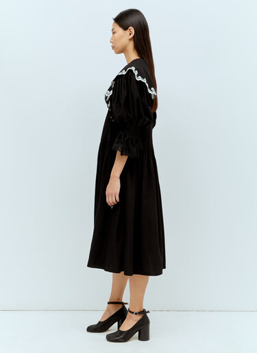 Chopova Lowena Fer 中长连衣裙 黑色 cho0256001