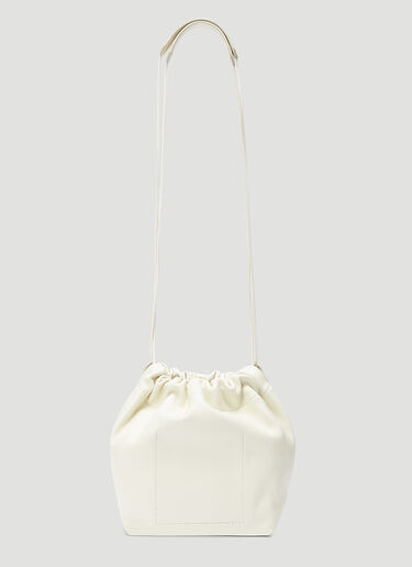 Jil Sander Small Drawstring Shoulder Bag Natural jil0243034