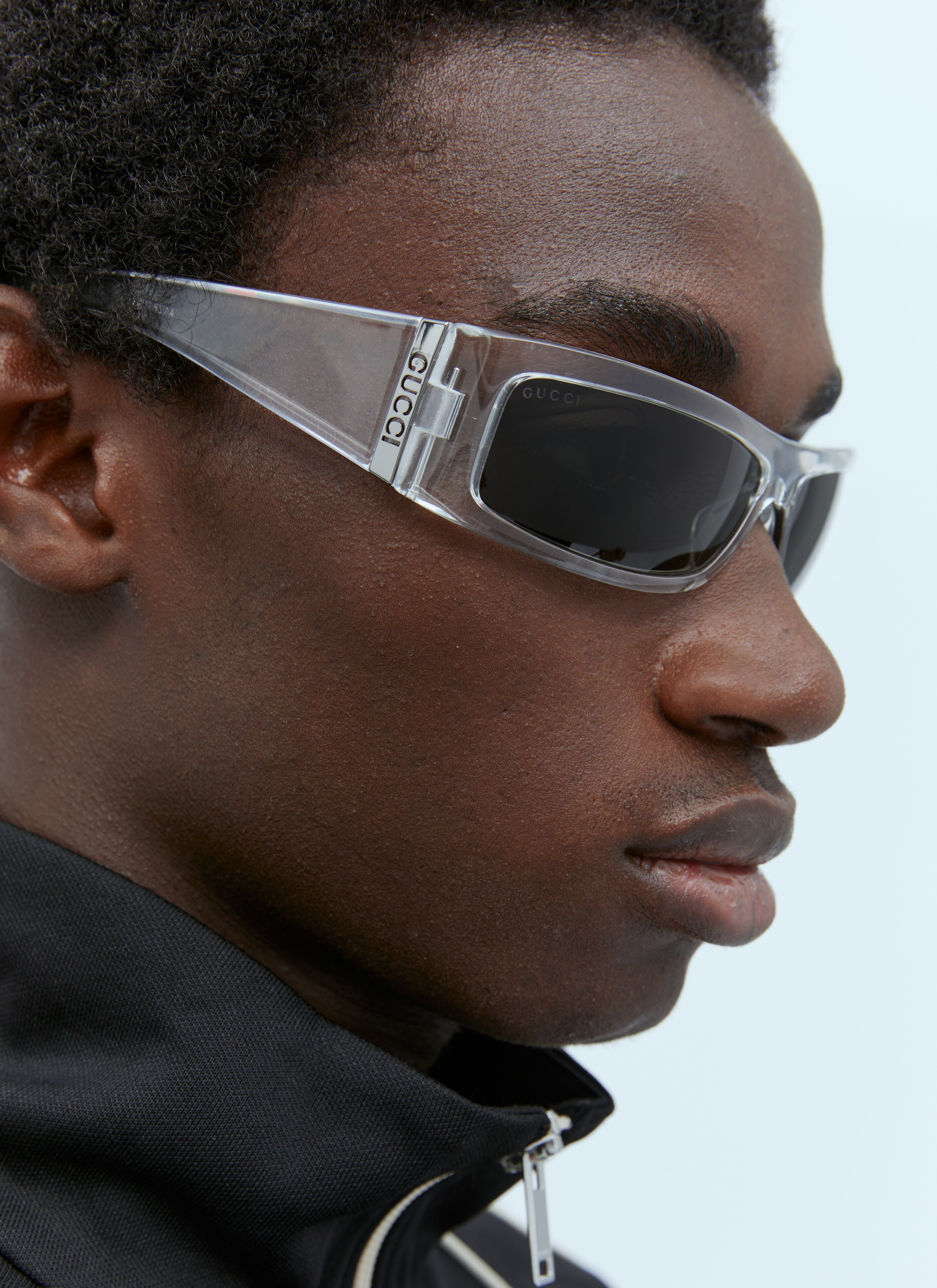 Gucci rectangular frame sunglasses sale