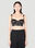 Valentino Medusa Bralette Top Black val0249009
