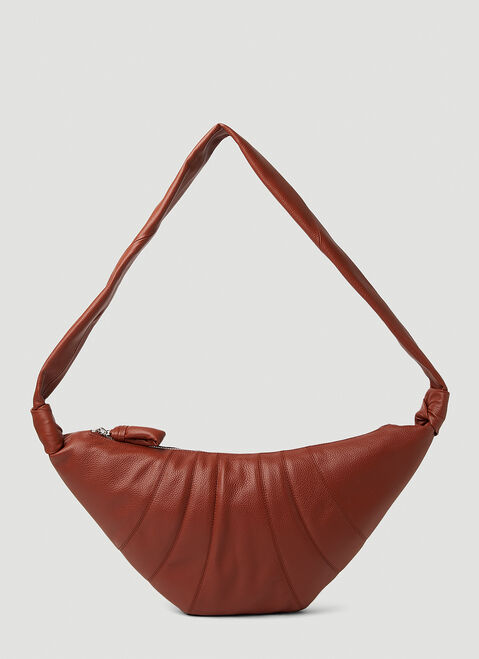 Lemaire Medium Croissant Shoulder Bag Beige lem0254003