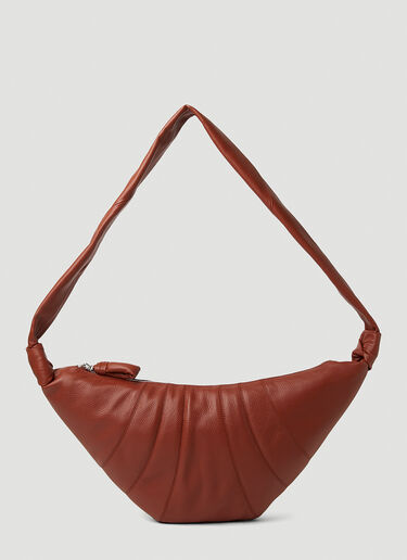Lemaire Medium Croissant Shoulder Bag Red lem0252014