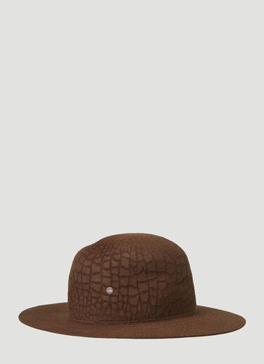 Flapper Anouk 宽檐帽 棕 fla0245010