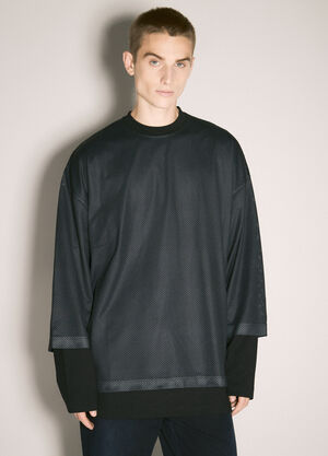 032C Game Layered Mesh Top Black cee0160005