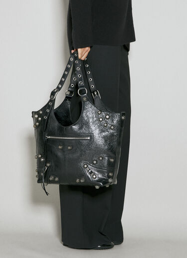 Balenciaga Le Cagole Medium Tote Bag Black bal0254070