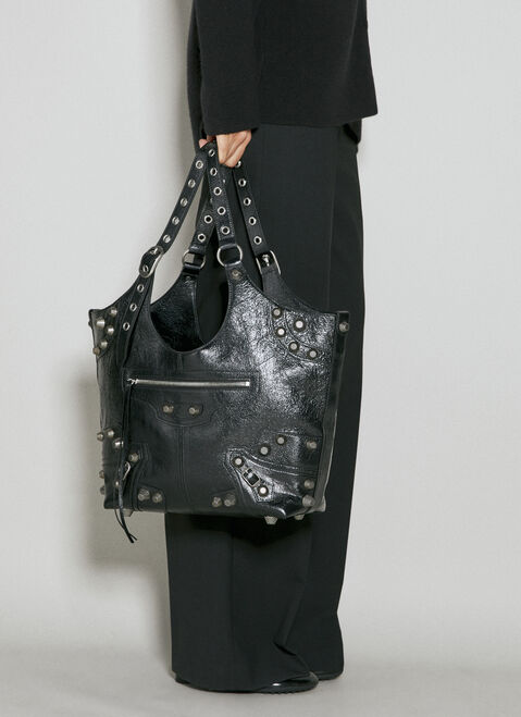 Jacquemus Le Cagole Medium Tote Bag Cream jac0254095