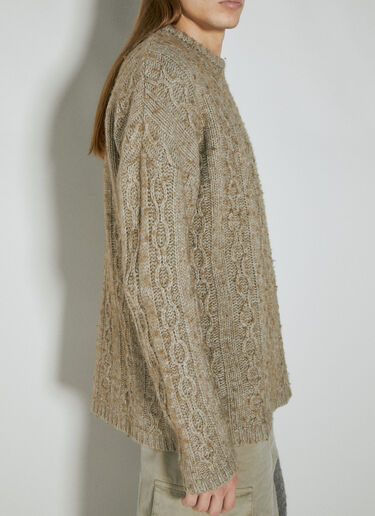 Popover Roundneck Sweater Our Legacy Popover Roundneck Sweater Beige our0154012