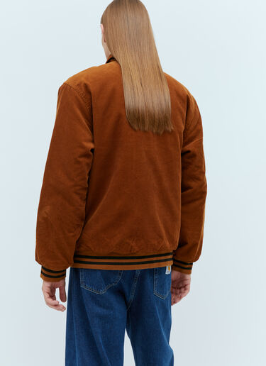 Carhartt WIP Rugged Letterman Jacket Brown wip0154014