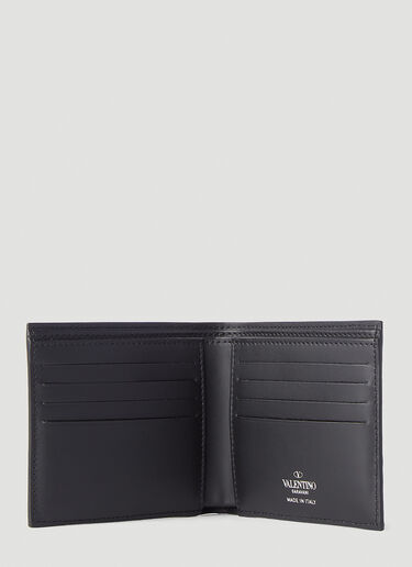 Valentino VLTN Logo Bi-Fold Wallet Black val0137012