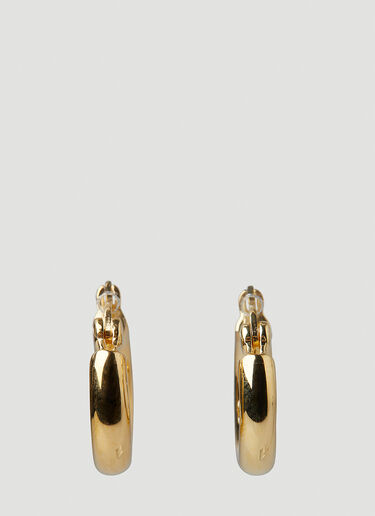Tom Wood Classic Thick Small Hoop Earrings Gold tmw0248024