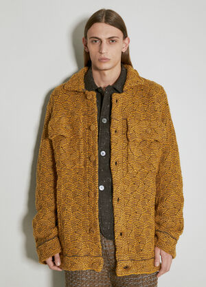 Jil Sander Puzzle Work Jacket White jil0154002