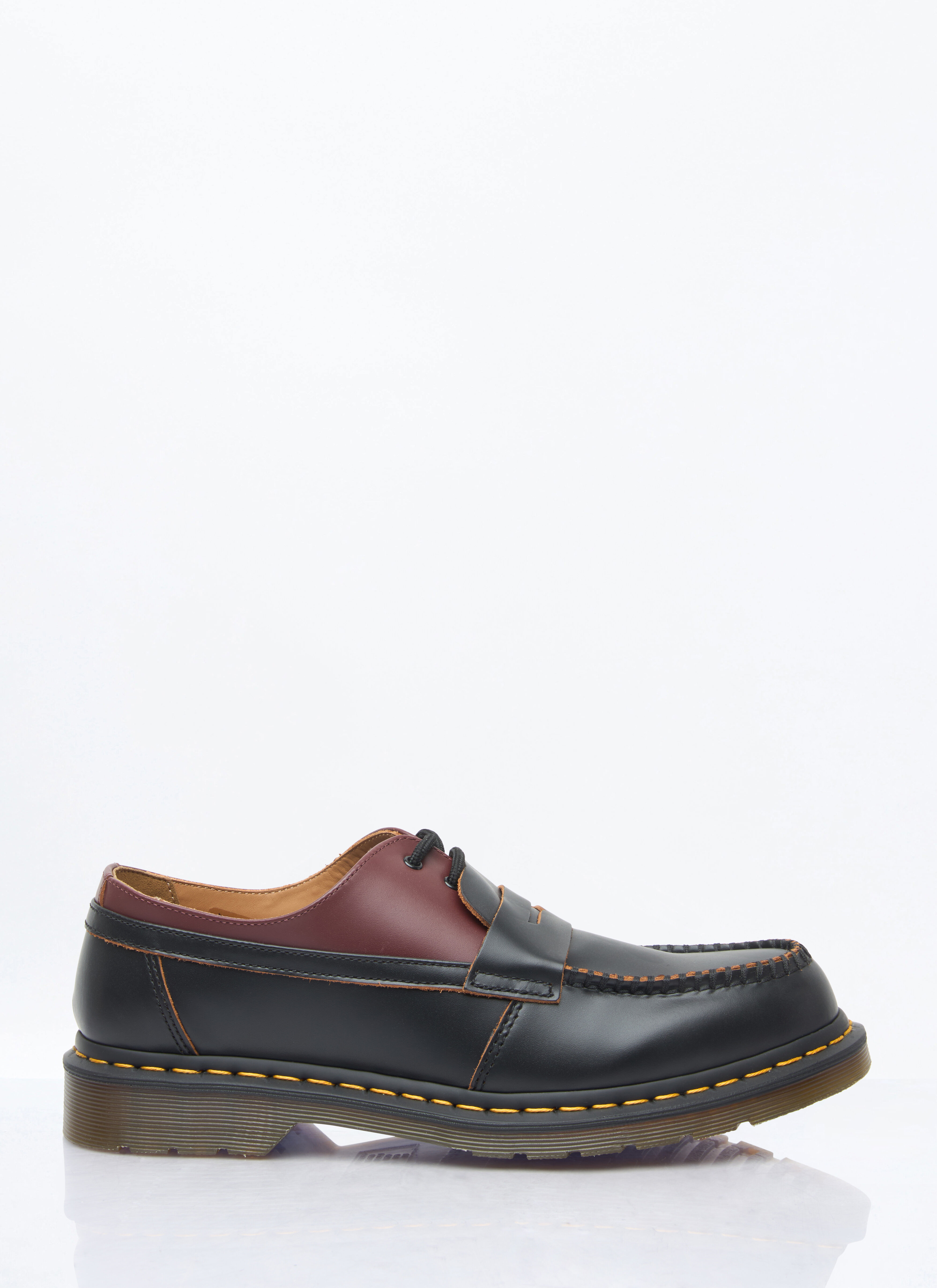 MM6 Maison Margiela x Dr Martens 1461 Loafers | Black | FARFETCH