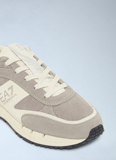 LN-CC® - EA7 Emporio Armani: OTG Velo Sneakers - Brown EA7 Emporio Armani OTG Velo Sneakers Brown eea0166005