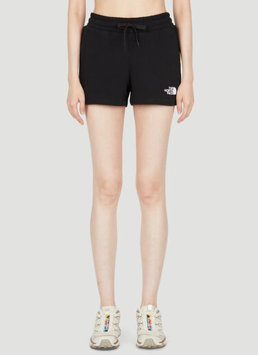 The North Face Logo Applique Shorts Black tnf0252047