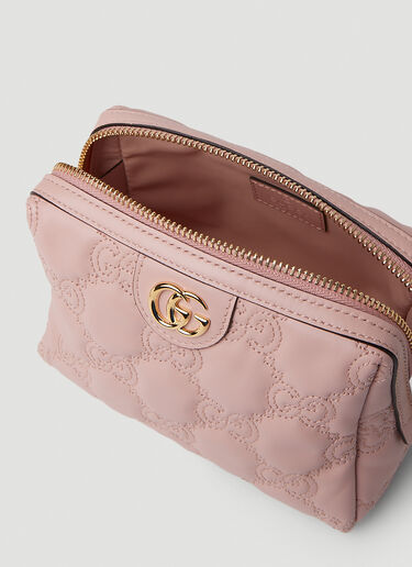 Gucci GG Matelassé Beauty Case Pink guc0251128