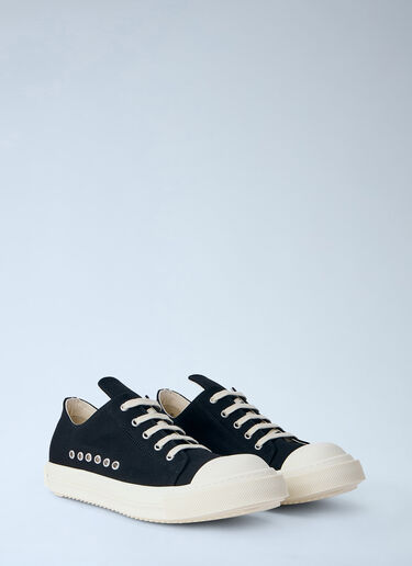 Rick Owens DRKSHDW 익스트림 로우 스니커즈 검정 drk0164032