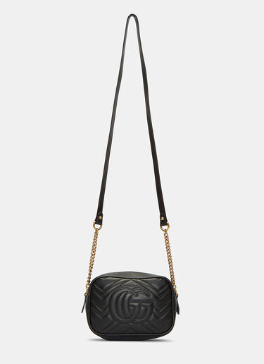 Gucci GG Marmont Matelassé Mini Bag BLACK guc0227005