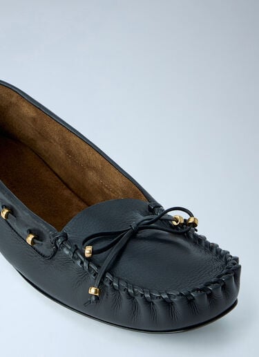 Khaite Milly Flats Black kha0264018