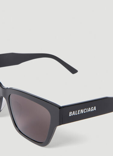 Balenciaga Flat Square Sunglasses Black bcs0353008
