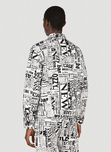 Ozzy Denim Jacket Aries Ozzy Denim Jacket White ari0152015