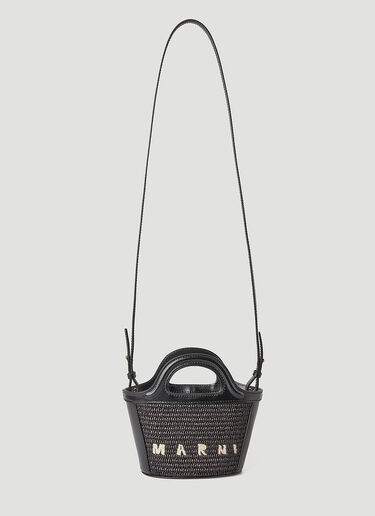 Marni Tropicalia Micro Shoulder Bag Black mni0248042