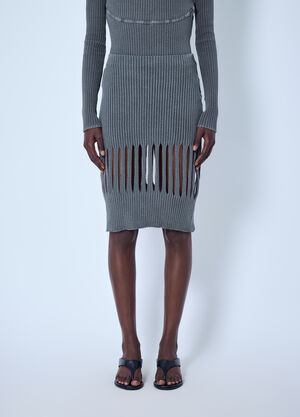 LUEDER Landsknecht Rib Skirt Grey ldr0266005