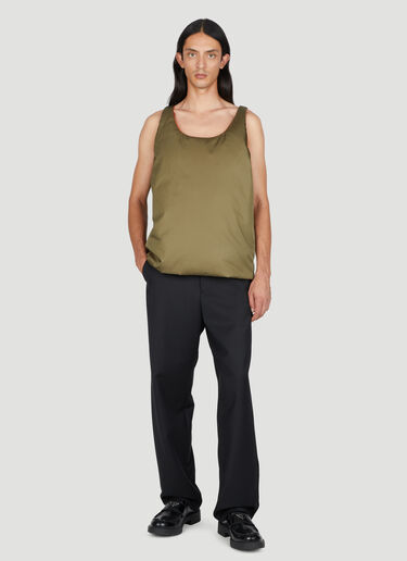 Prada Re Nylon Padded Gilet Green pra0154003