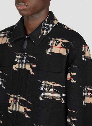 Burberry 체크 EKD 집업 오버셔츠 베이지 bur0153012