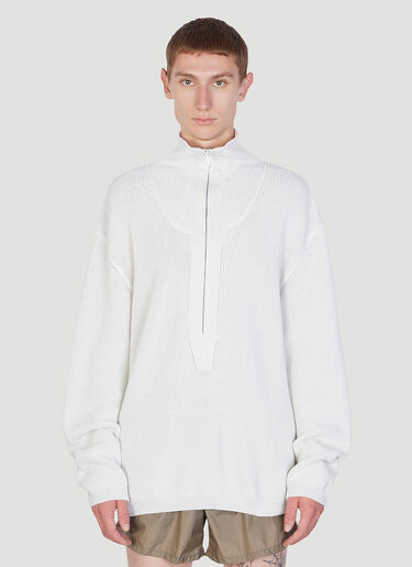 Our Legacy Anorak Sweater White our0153021