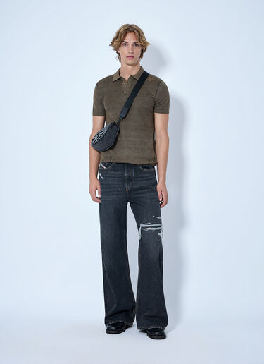 LN-CC® - Diesel: D-Rise Wide Leg Jeans - Grey Diesel D-Rise Wide Leg Jeans Grey dsl0163016
