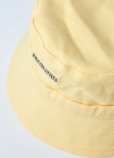 Jacquemus Le Bob Gadjo Bucket Hat Yellow jac0160025
