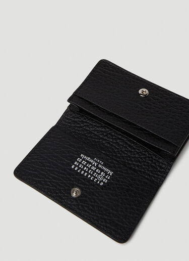 4스티치 카드 케이스 Maison Margiela 4스티치 카드 케이스 블랙 mla0250027