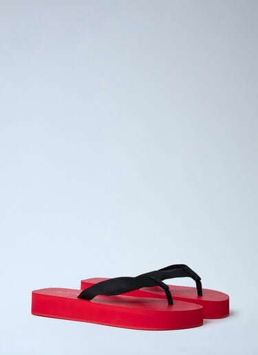 Dune Platform Flip Flop The Row Dune Platform Flip Flop Red row0260023