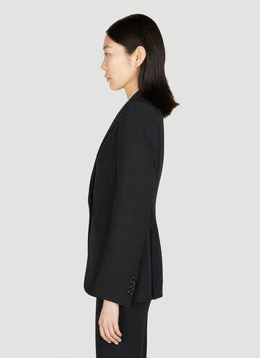 Single Breasted Blazer Alexander McQueen Single Breasted Blazer Black amq0251086