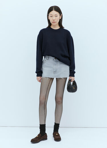 Cashmere Sweater Miu Miu Cashmere Sweater Blue miu0254007