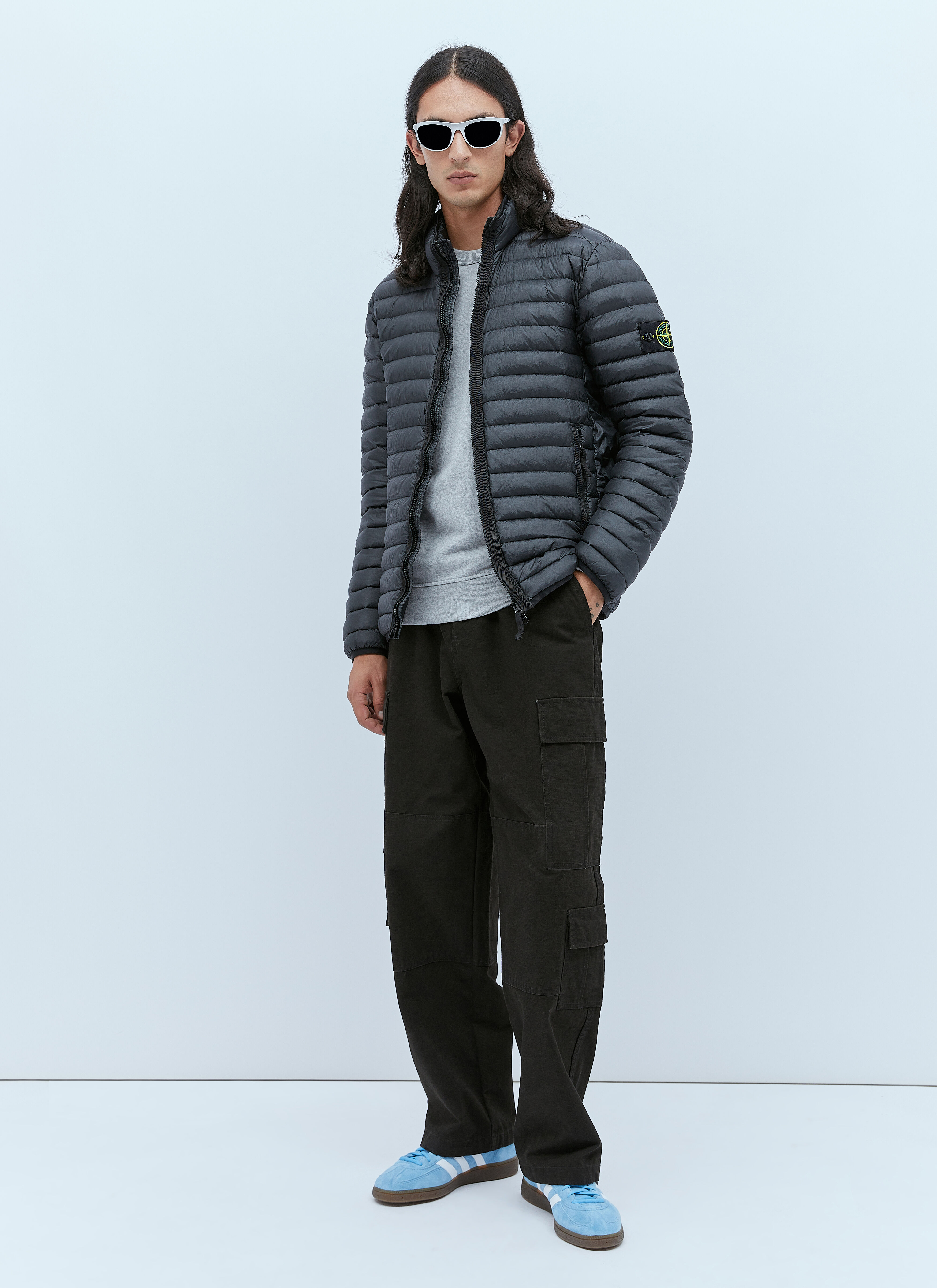 Stone island padded jacket mens top