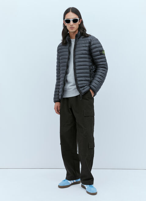 Veja Lightly Padded Compass Patch Jacket White vej0352024