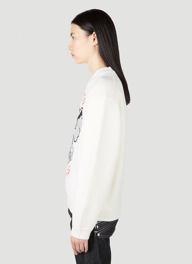 Elephant Sweater Kenzo Elephant Sweater White knz0252004