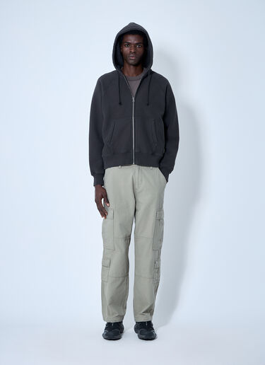 Stüssy Hooded Zip-Up Sweatshirt Black sts0160011