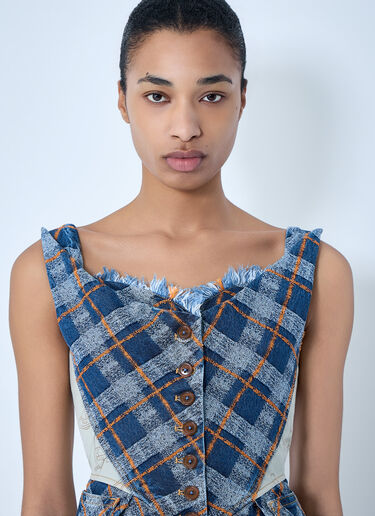 Vivienne Westwood Monday Vest Blue vvw0264008