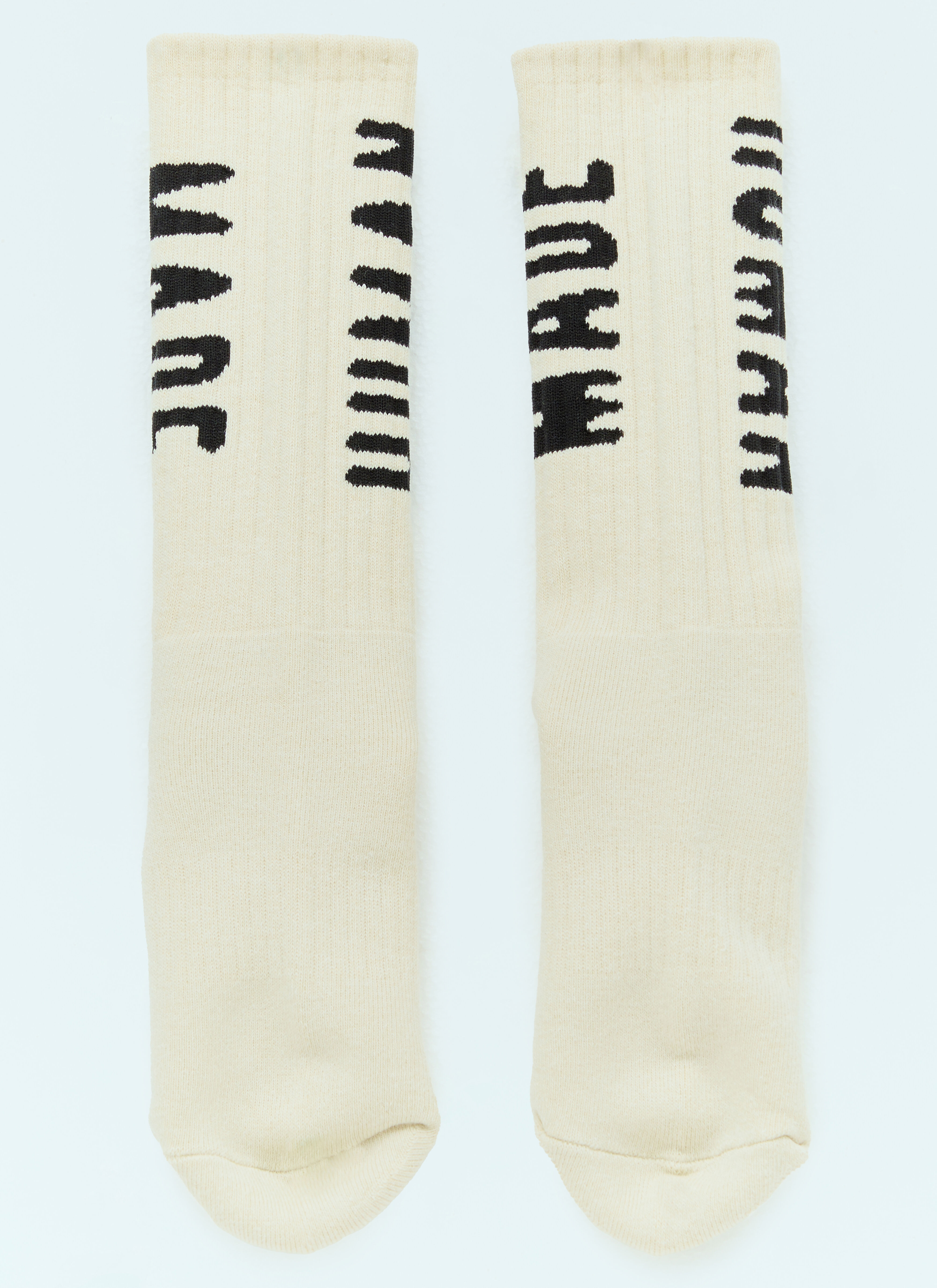Human Made Men's' Logo Jacquard Socks in White | LN-CC® Human Made Men's' Logo Jacquard Socks in White | LN-CC®